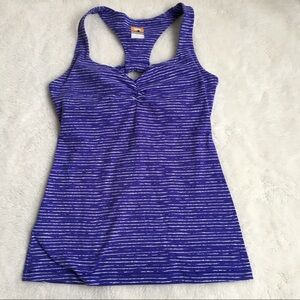 Lucy Powermax Striped Blue Top size S